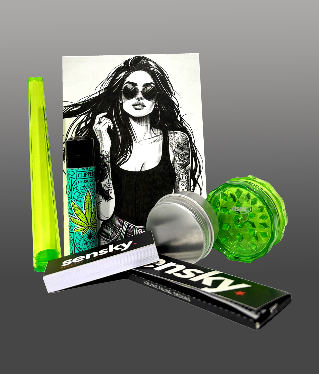 Kit für deine Hightäsch in Grün