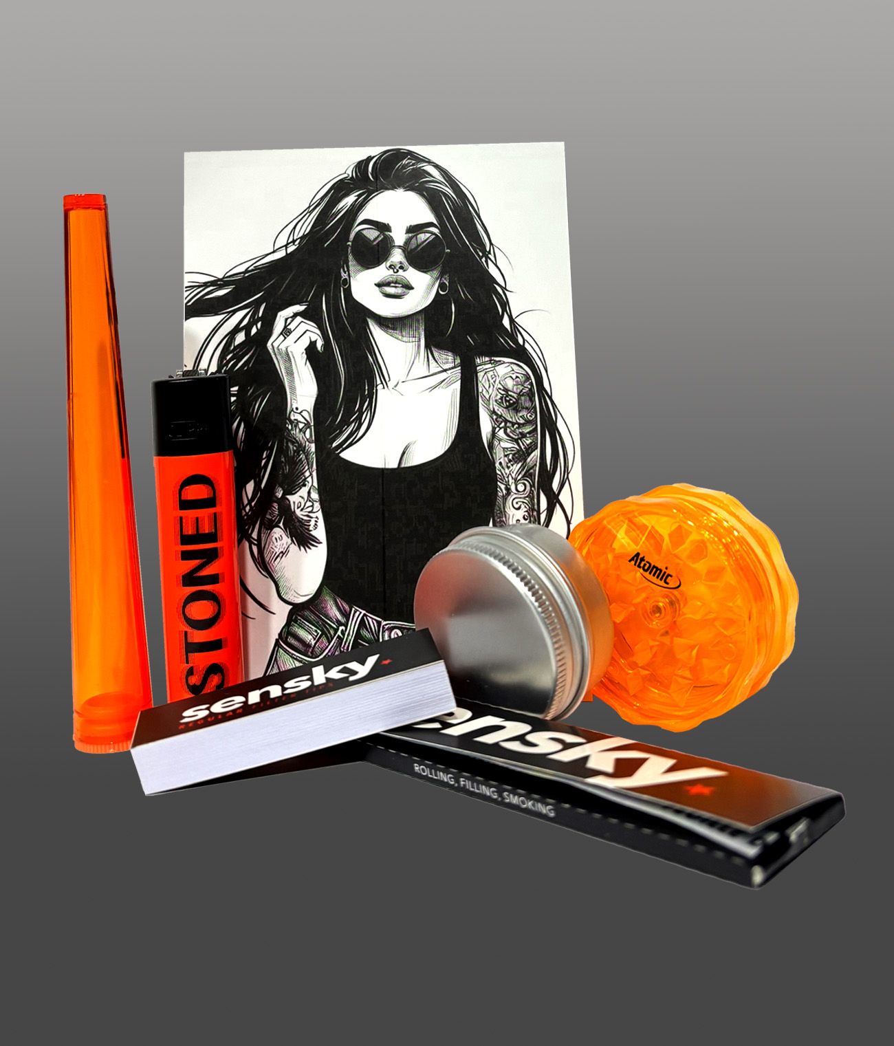 Kit für deine Hightäsch in Orange